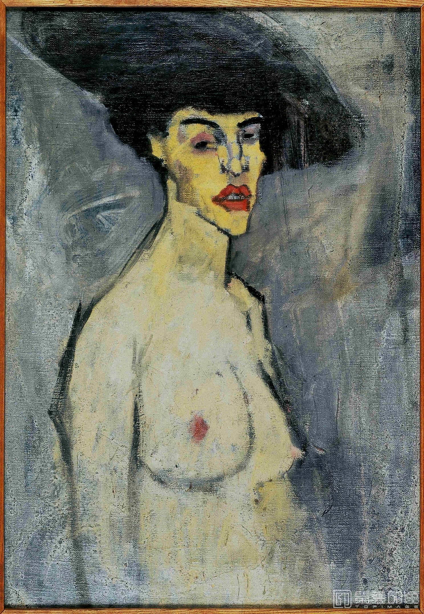 油画-Nude study